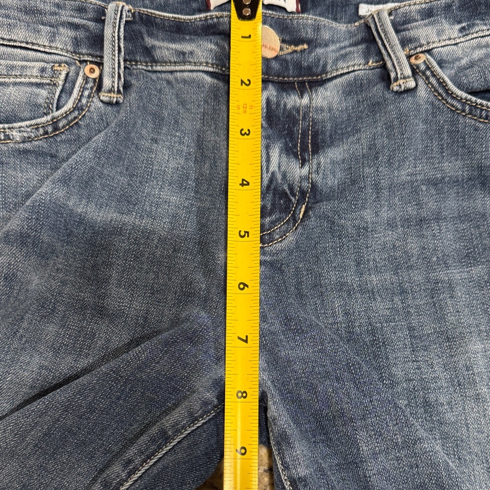 Dear John Jeans Womens 27 Mid Rise Skinny Stretch Medium Wash Denim - Picture 12 of 13